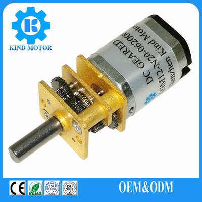 Moteur à engrenages en courant continu micro compact, léger, motorisé à la brosse, couple de stationnement ≤1,9 Nm