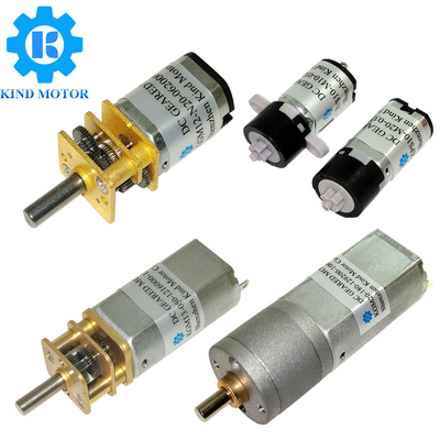 Puissant moteur à engrenages à courant continu de 3,1 Watt, couple de 0,1 à 10 kg.cm, micro moteur 3V à 12 V, équipé de engrenages, brossé/sans brosses