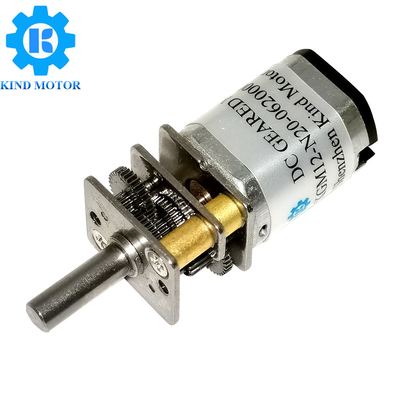 Micro moteur à engrenages en courant continu 1 10-1 1000 rapport d'engrenages 3V-12V Voltage 10-2000 RPM 4 trous de montage