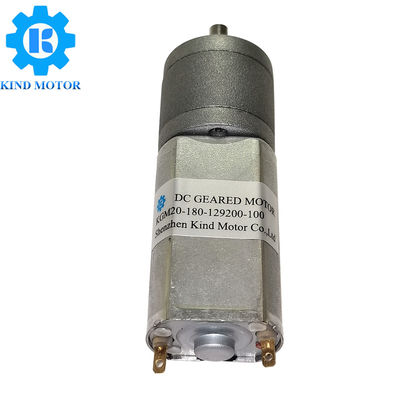 le moteur de réduction de la vitesse 12v de 20mm, métal a balayé le moteur adapté par Pmdc