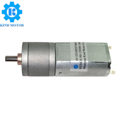 le moteur de réduction de la vitesse 12v de 20mm, métal a balayé le moteur adapté par Pmdc