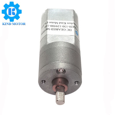 C.C de moteur de balai de charbon, couple élevé 6300gCm du moteur 12v de la vitesse 3.8W