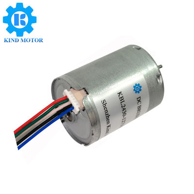 moteur sans brosse 24mm RS370 bl2430 de 2mm de roulements à billes à faible bruit de C.C 6volt 12volt 14.4volt 24volt de l'axe