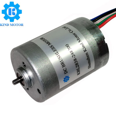 Pwm sans brosse 6 de C.C de moteur du nidec 5w 10w de C.C de l'aimant permanent 2838 de rendement élevé 7,4 8 12 14,4 18 24 volts