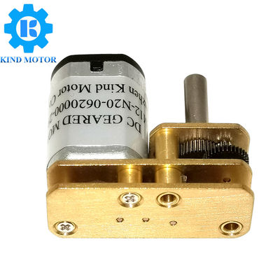 Poids à angle droit du moteur 16.5g de vitesse de C.C d'axe d'U avec la boîte de vitesse de 10×24mm