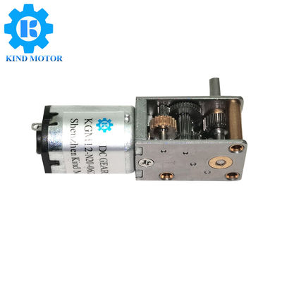 Le moteur adapté 12 par volts 2.2kgCm à angle droit a évalué le couple 2.1W de puissance de sortie