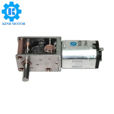 à angle droit moteur de vitesse de C.C 12v balai de charbon 	3rpm-320rpm