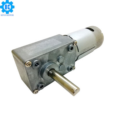 Moteur d'engrenage à vis sans fin de C.C d'acier inoxydable, moteur 12V de C.C d'engrenage à vis sans fin 5~6000rpm