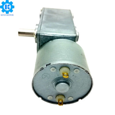 Rotation micro d'onde entretenue du moteur 12v d'engrenage à vis sans fin de réduction de vitesse avec l'axe de 6mm