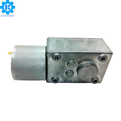 Rotation micro d'onde entretenue du moteur 12v d'engrenage à vis sans fin de réduction de vitesse avec l'axe de 6mm