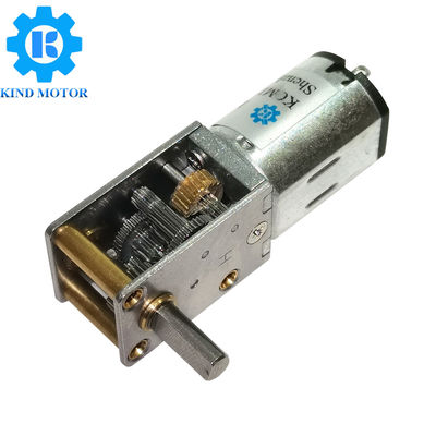 Le petit couple élevé 10-6000rpm N30 du moteur 12v d'engrenage à vis sans fin a balayé