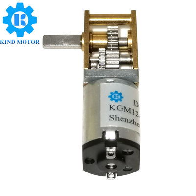 Le petit couple élevé 10-6000rpm N30 du moteur 12v d'engrenage à vis sans fin a balayé