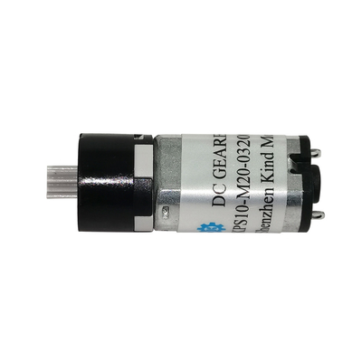 le métal en plastique planétaire de moteur de vitesse de C.C de 6v 10mm a balayé de petite taille