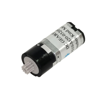 le métal en plastique planétaire de moteur de vitesse de C.C de 6v 10mm a balayé de petite taille