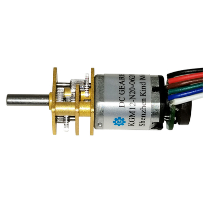 couple élevé de moteur de C.C de la boîte de vitesse N20 de 200rpm 12mm avec les axes prolongés