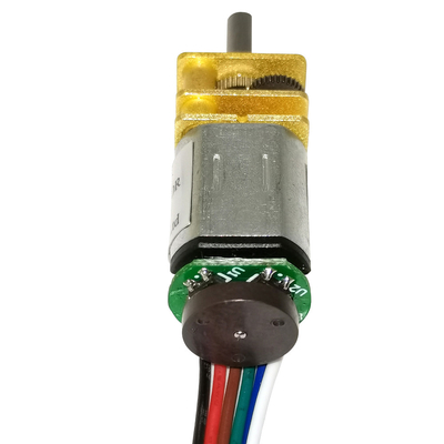 couple élevé de moteur de C.C de la boîte de vitesse N20 de 200rpm 12mm avec les axes prolongés