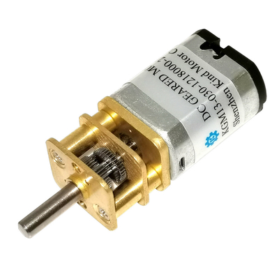 Micro moteur de vitesse de C.C de 6volt N20 balai de charbon l'aimant permanent 60rpm