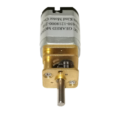Micro moteur de vitesse de C.C de 6volt N20 balai de charbon l'aimant permanent 60rpm