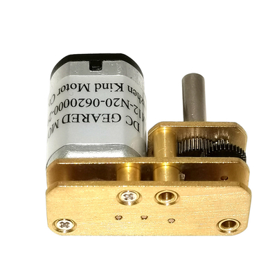 Moteur parallèle micro 180mNm, moteur à angle droit de C.C d'axe d'axe de réducteur de la vitesse 2.2W
