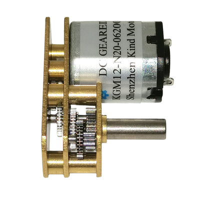 Moteur parallèle micro 180mNm, moteur à angle droit de C.C d'axe d'axe de réducteur de la vitesse 2.2W