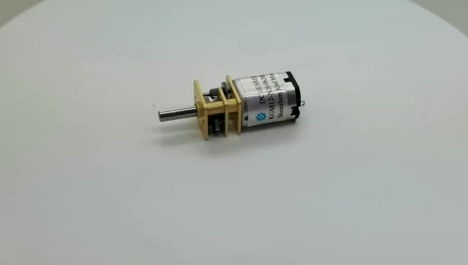 à couple élevé, à longue durée de vie, à micro diamètre 8 mm 10 mm 12 mm 13 mm 16 mm 20 mm, moteur à engrenage à impulsions à brosses à carbone à courant continu 1.5v-24v