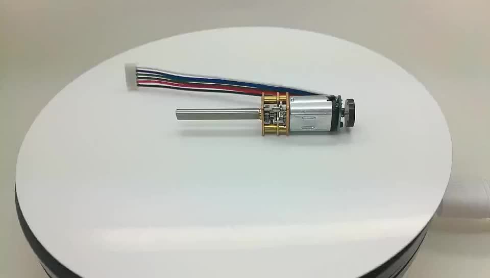 Micro gm12 n20va 3w 60rpm 100 rpm 200rpm 6v 12v 24v 60rpm N20 micro moteur à engrenages métalliques avec encodeur réducteur carré