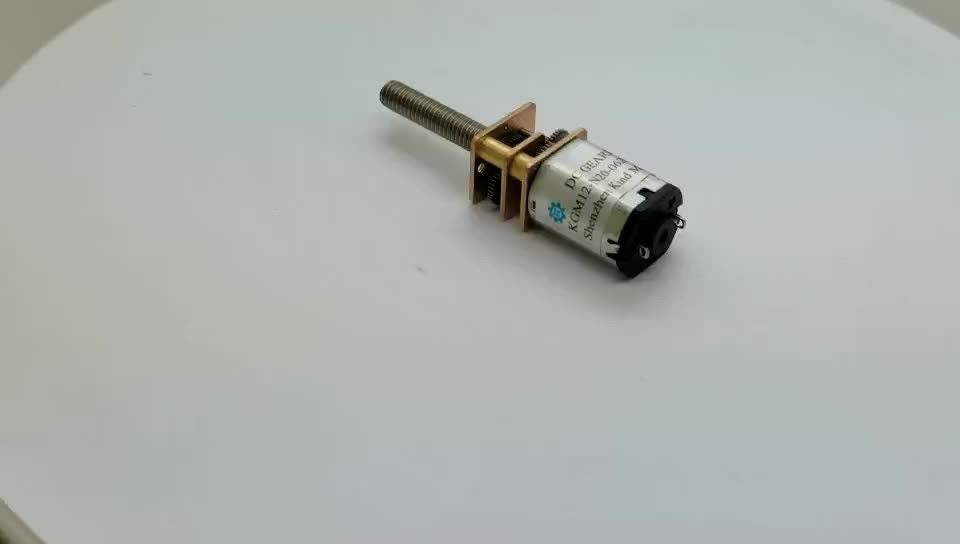 Micro GM12-N10 N20 N30 10*12 mm brosse à carbone basse vitesse 60 tours par minute 100 tours par minute dc 1.5v 3v 5v 6v 12v micro moteur de verrouillage de porte à engrenages pour robot