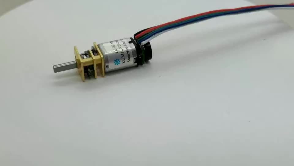 Métal double arbre plat gm12 n10 n20 n30 0,5w dc 3v 5v 6v 12v 12 40 50 60 80 100 700 tours moteur de boîte de vitesses de réducteur carré encodeur