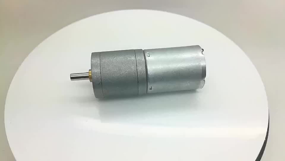 Le moteur à engrenages à couple élevé, à bas régime, de diamètre 25 mm, longueur 4 mm, arbre D, 6 volts, 12 volts, avec encodeur CPR 48
