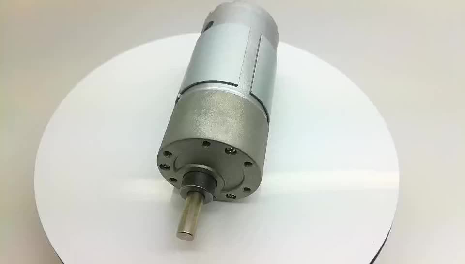 Moteur à couple à grande vitesse de petite taille 6 volts 24 volts 36 volts à basse vitesse 5 watts 12 watts 15 watts 20 watts 25 watts 50 watts
