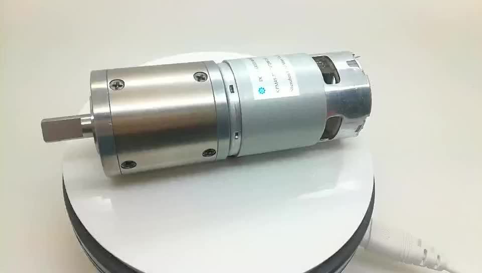 Longue durée de vie à couple élevé 28mm 32mm 36mm 42mm 57mm dia dc 6v 12v 24v moteur à engrenages planétaires sans balai avec arbre de 8mm