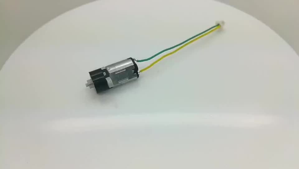 Micro 1.5v 3.7v 5v 6v 7.4v 12v 57rpm 96rpm 100rpm 110rpm 135rpm 10mm dc moteur à engrenages planétaires en plastique à couple élevé