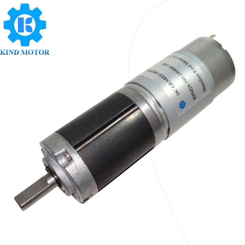 Moteur à engrenages planétaires à haute vitesse sur mesure de 28 mm 10 15 kg cm à couple élevé dc 12v 18v 24v 45w 150rpm 200rpm 300rpm