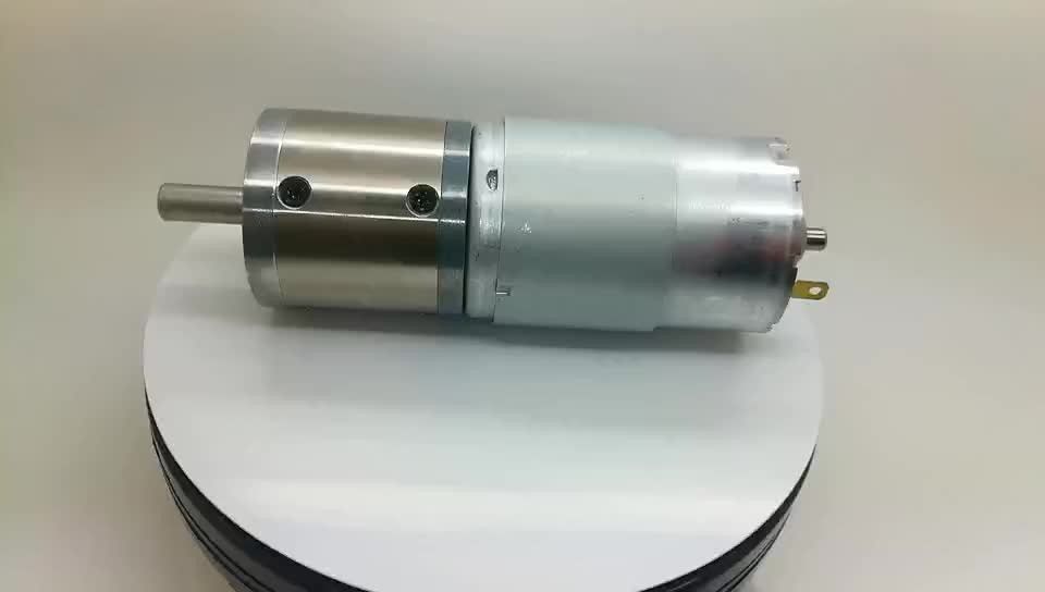 Moteur à engrenage à courant continu à grande vitesse ig42 gm 12 24v 65 rpm 80 rpm 1N-15N