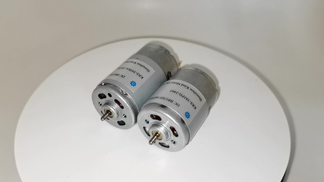 Moteur à haute vitesse 13000 tr/min 6v 12v 24v à brossage à courant continu 550