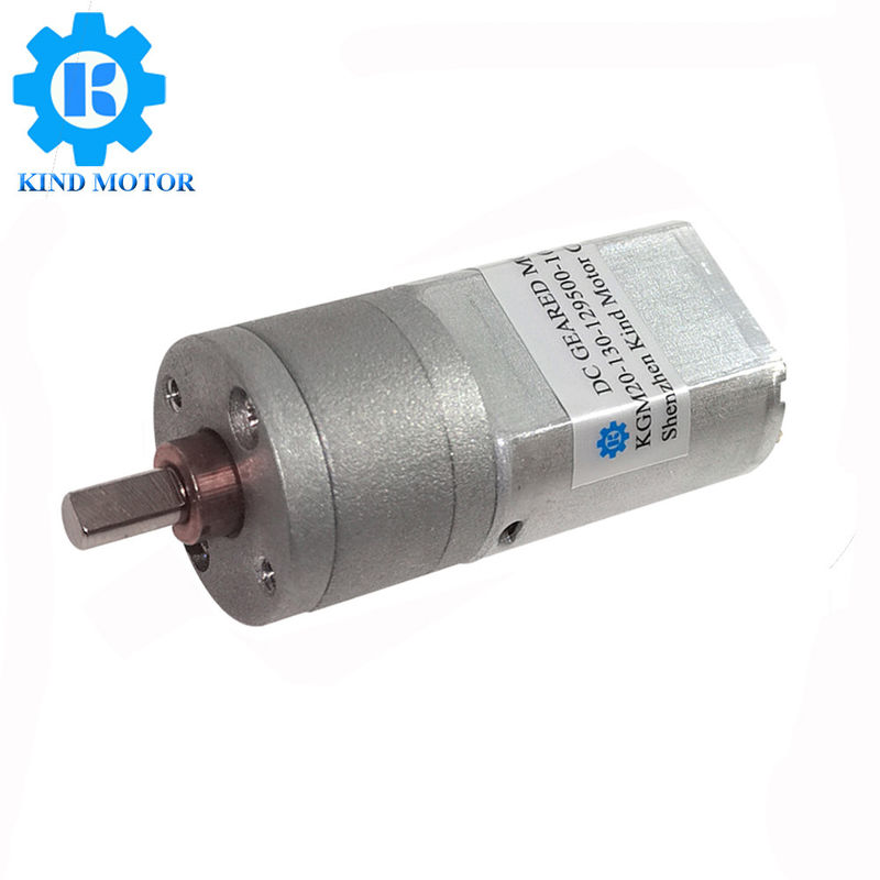 C.C de moteur de balai de charbon, couple élevé 6300gCm du moteur 12v de la vitesse 3.8W