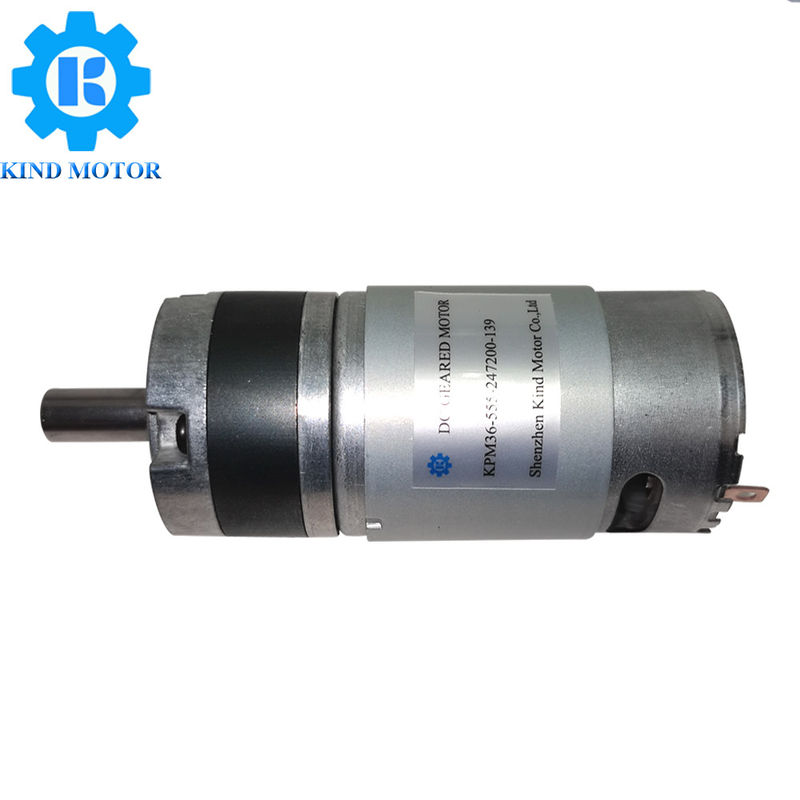 15A 12v a balayé le moteur de C.C, le moteur 3.5Nm de vitesse de l'acier inoxydable 10 t/mn