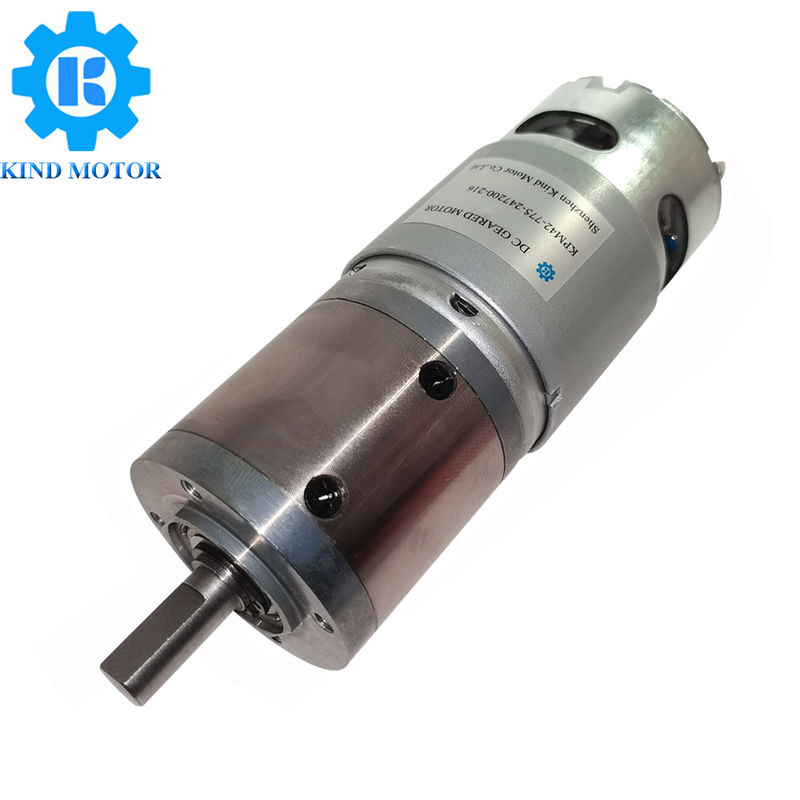 moteur de vitesse de C.C balayé par 45mm, moteur miniature 160W de vitesse de 200 t/mn de puissance de sortie