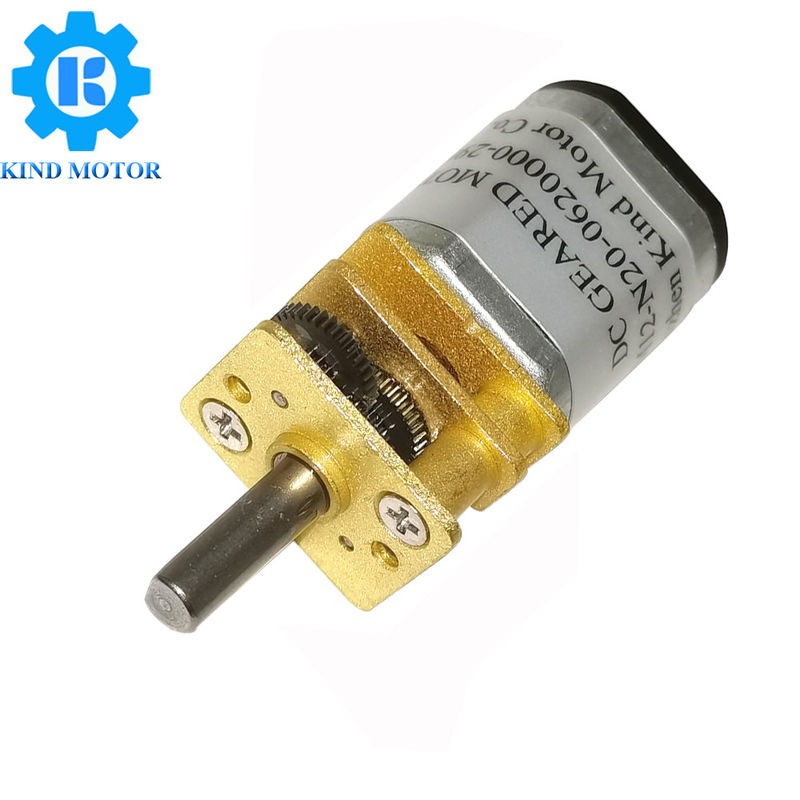 Moteur de réduction tranquille de vitesse de 12mm ga12-n20 n10 n20 n30 3 3,3 5 6 7,4 12 24 v