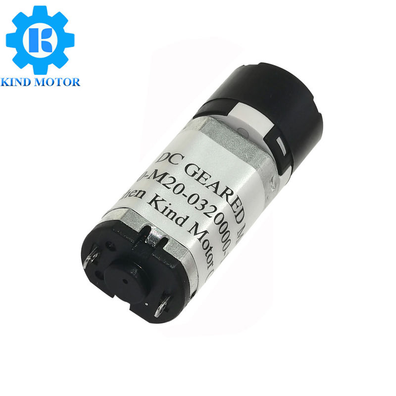 Moteur en plastique planétaire micro de la vitesse KPS10-M20 de C.C 3v 3.3v 3.6v 6v 10mm avec l'axe de vitesse